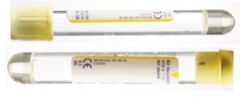 8,5ML 16×100mm, Cam, Kağıt Etiket, Geleneksel Kapaklı, Sarı, STERİL • 100 adet (1 tepsi × 100 tüp)BD Vacutainer® ACD tüpleri 8,5ml 366645 100 lük paket