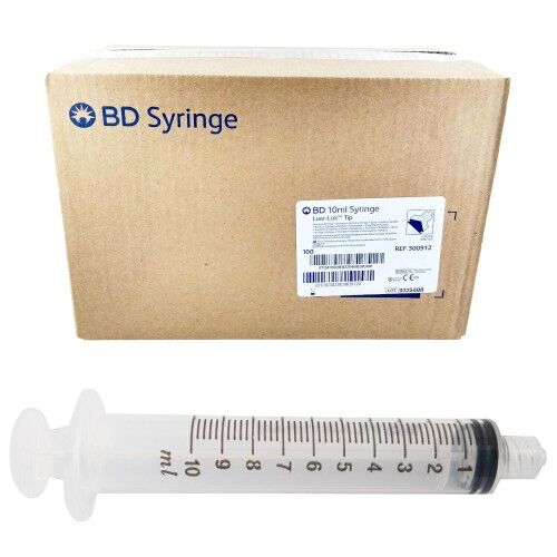 BD 10CC LUER LOCK ENJEKTÖR 300912 100 LÜK KUTU