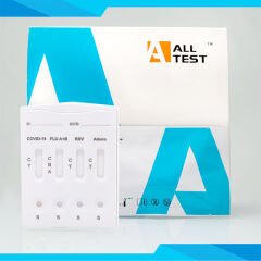 Alltest IRT-545 SARS-CoV-2/İnfluenza A+B/RSV/Adenovirus Kombo Kaset Test 20 Test/Kutu