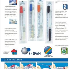 Copan Transystem™ 110C- Geleneksel- Aerobik ve Anaerobik Bakteri Toplama ve Taşıma Sistemi-Amies Agar Jel-Alüminyum gövdeli