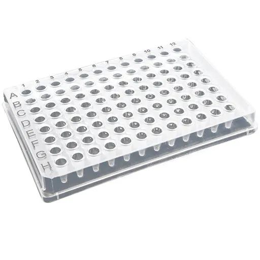 Medpoint MP-02-PLT-SSC 96 Gözlü Yarı Etekli Pcr Plate, Dnase Rnase Free ve Non Pirojenik,Şeffaf for ABI